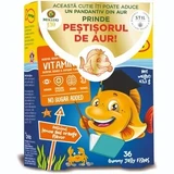 Moller's Omega-3 Fish, geleisnoepjes, sinaasappel- en citroensmaak, 36 stuks 
