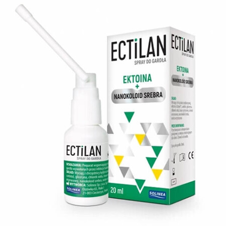 Ectilan, keelspray, 20 ml