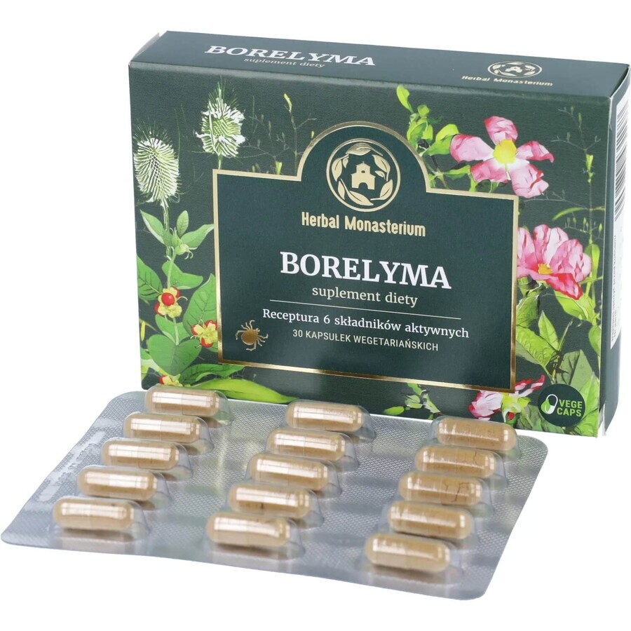 Herbal Monasterium Borelyma, 30 cápsulas