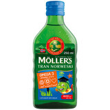 Moller&#39;s Noorse Levertraan, ouder dan 3 jaar, fruitsmaak, 250 ml