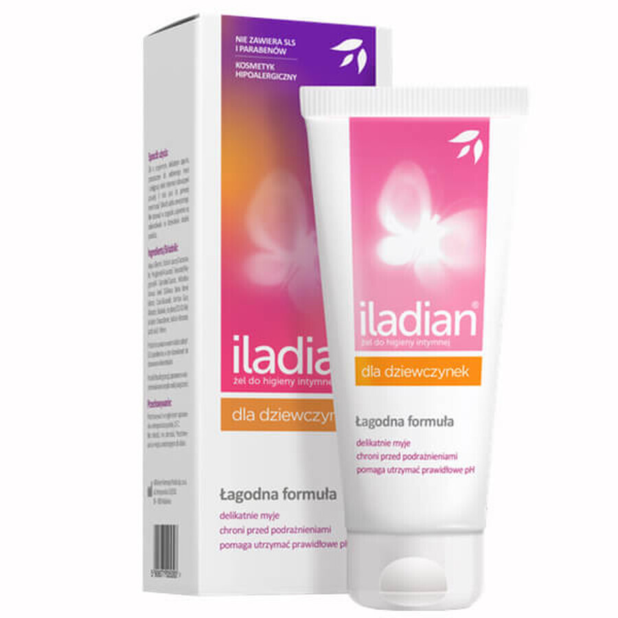 Iladian, gel de igienă intimă pentru fete, 150 ml