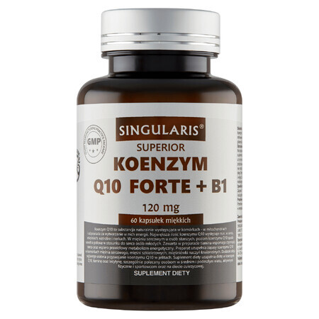 Singularis Superior Co-enzym Q10 Forte + B1, 60 capsules