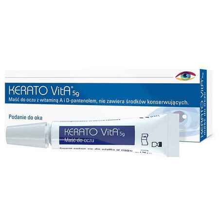 Kerato VitA, pommade oculaire, 5 g