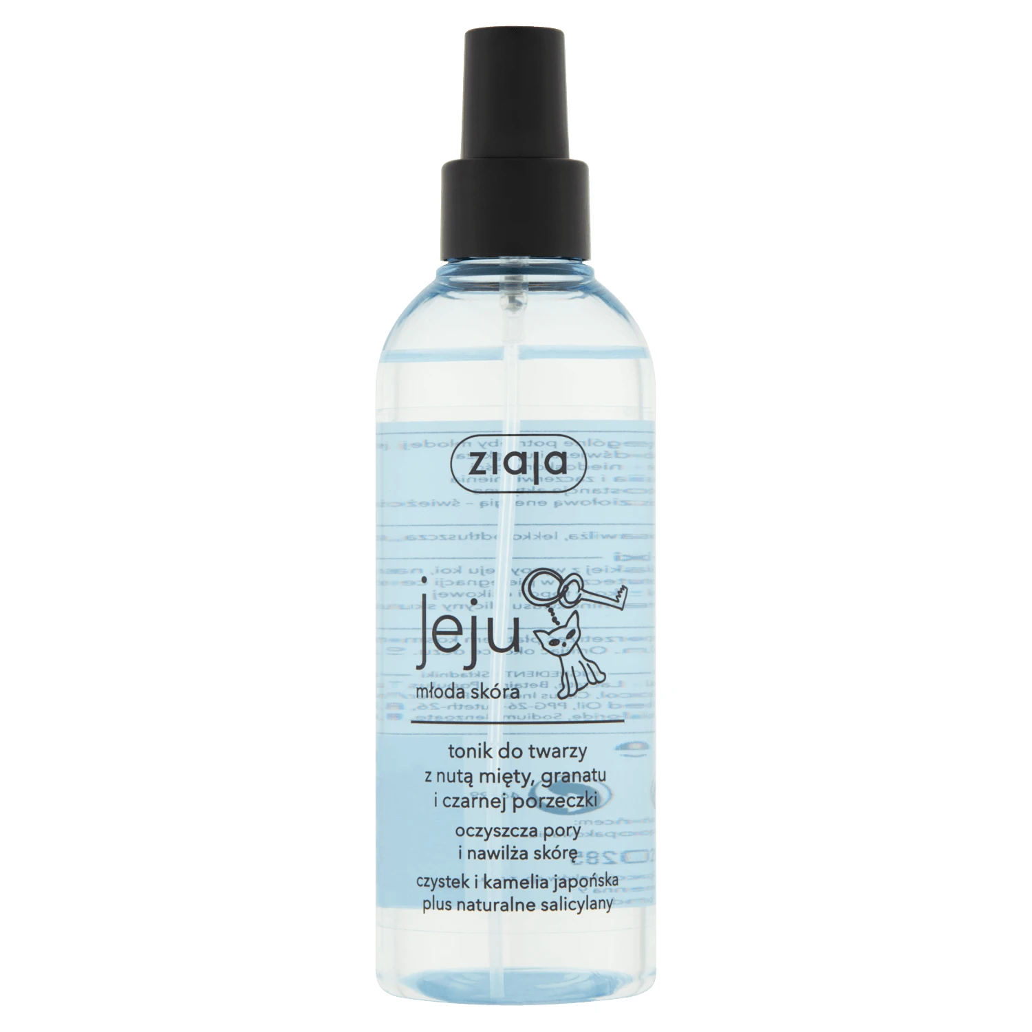Ziaja Jeju, gezichtstonic, reinigt de poriën en hydrateert de huid, 200 ml