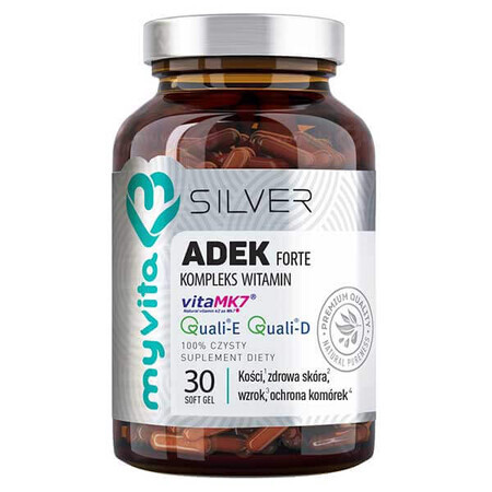 MyVita Zilver ADEK Forte, 30 capsules