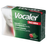 Vocaler Bez Cukru, framboise à la sauge, 12 pastilles