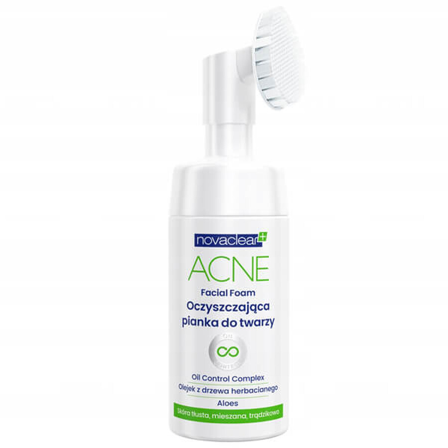 Novaclear Acne, reinigende gezichtsschuim, 100 ml