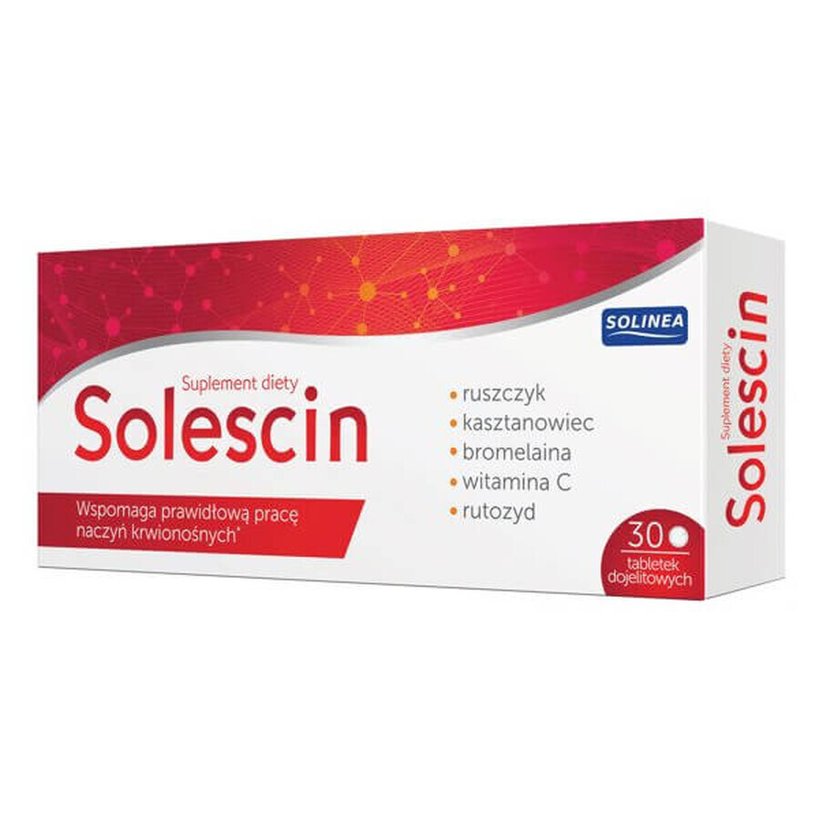 Solescin, 30 maagsapresistente tabletten