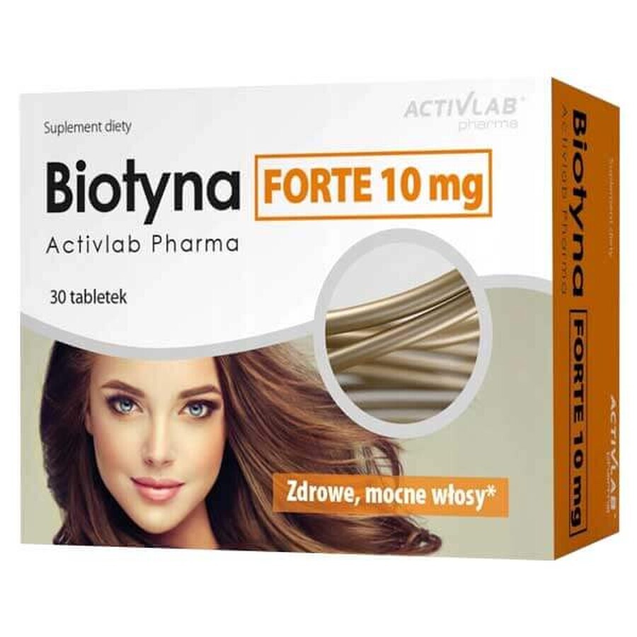 Activlab Pharma Biotyna Forte 10 mg, 30 tabletten