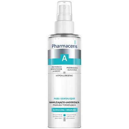 Pharmaceris A Puri-Sensilique, hydraterende en verzachtende tonic-mist, 200 ml