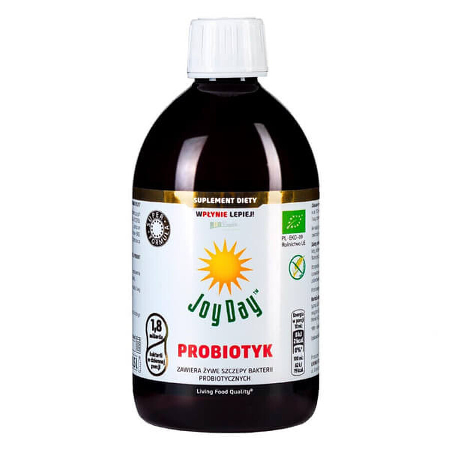 Joy Day Probiotic, biologisch, 500 ml