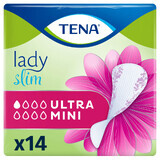 Tena Lady Slim, urologische pads, Ultra Mini, 14 stuks