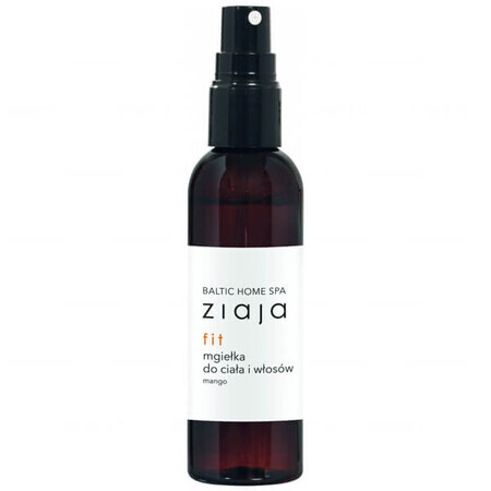 Ziaja Baltic Home Spa Fit, nebbia per viso e corpo, 90 ml