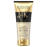 Eveline Cosmetics 24k Gold Caviar, regenererende handcrème voor de droge en zeer droge huid, 100 ml