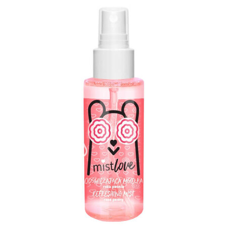 Flos-Lek mistLOVE, verfrissende mist, pioenroos, 95 ml