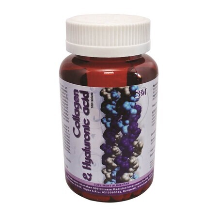 Collagen and hyaluronic acid, 100 tablets, BBM Medical