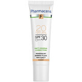 Pharmaceris F Matt-Mineral-Correction, minerale matterende dermovloeistof, 20 natuurlijk, SPF 30, 30 ml