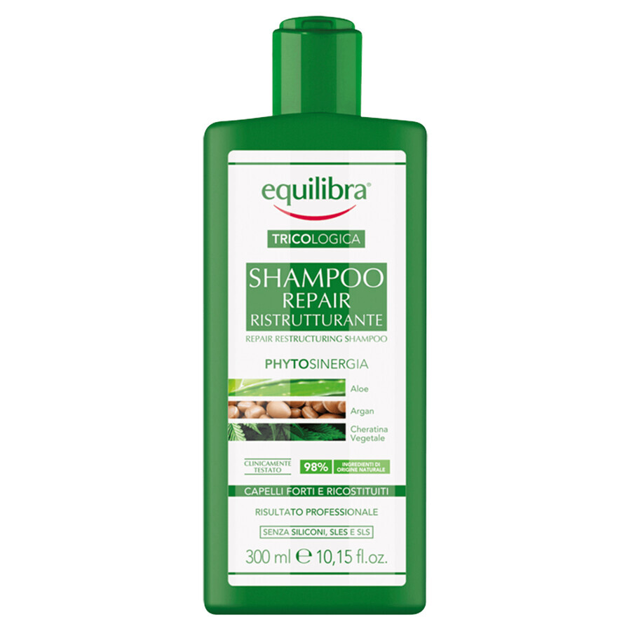 Equilibra Tricologica, herstellende herstructurerende shampoo, 300 ml