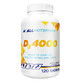 Allnutrition D3 4000, vitamine D 100 &#181;g, 120 tabletten