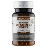 Singularis Superior, Vitamine D3 Forte 5000 IE, 60 zachte capsules