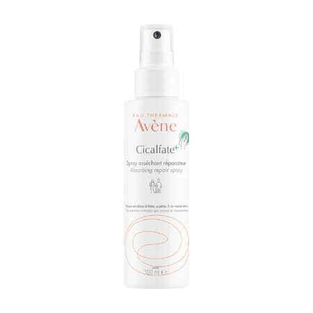 Avene Cicalfate+, drogende regenererende spray, gevoelige huid vatbaar voor maceratie, 100 ml