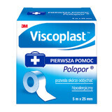 Viscoplast Polopor, non-woven lijm, 5 mx 25 mm, 1 stuk