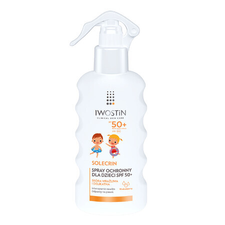 Iwostin Solecrin, Spray de protecție pentru copii, SPF 50+, 175 ml