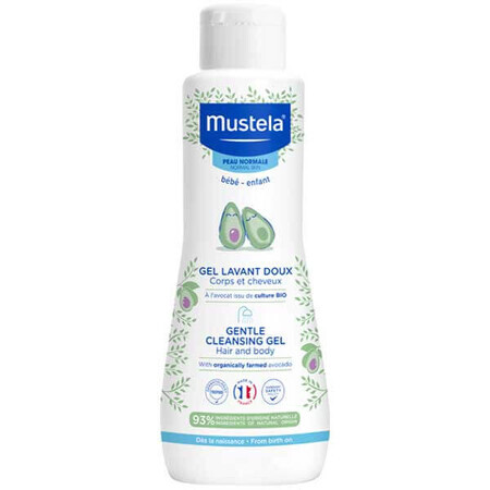 Mustela, el do mycia delikatny, 200 ml