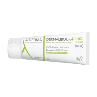 A-Derma Dermalibour+ Cica, krem regenerujący do skóry podrażnionej, od 1 dnia życia, 100 ml