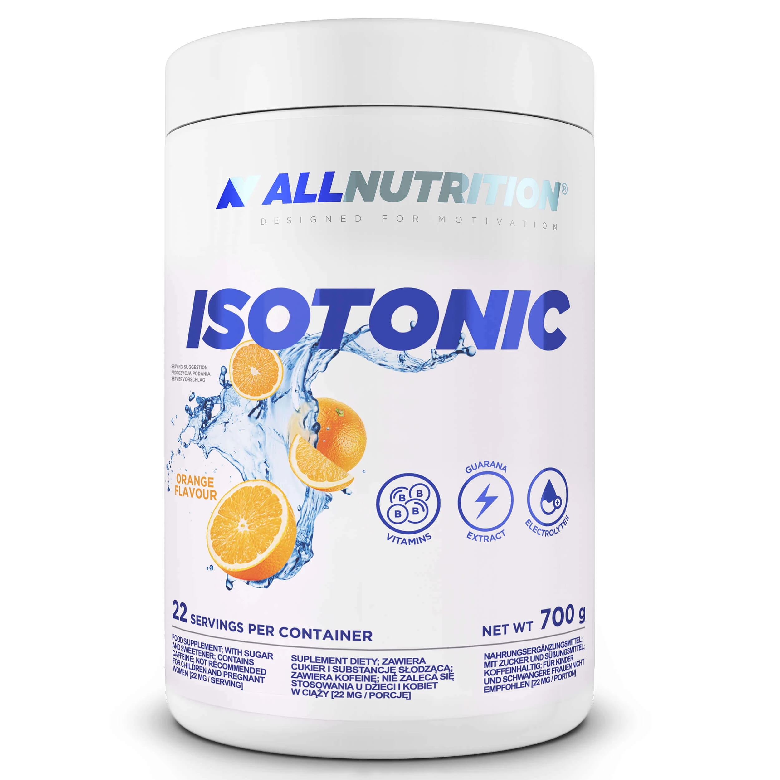 Allnutrition Isotoon, sinaasappelsmaak, 700 g