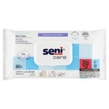 Seni Care, wet wipes, care, with clip, XXL, 80 pieces