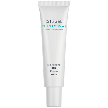 Dr Irena Eris Clinic Way, hydraterende BB-crème, SPF 50, lichtbeige, 30 ml