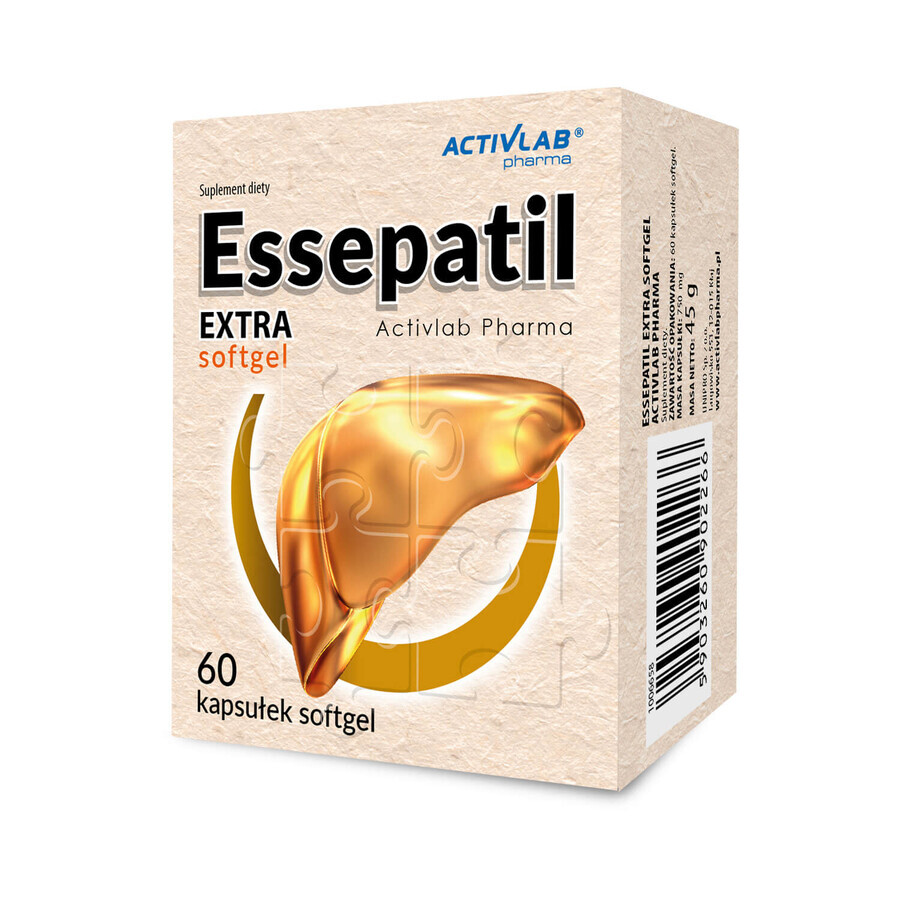 Activlab Pharma Essepatil Extra, 60 soft gelatin capsules