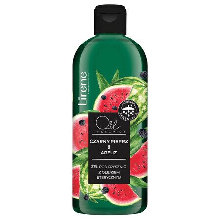 Schwarzer Pfeffer  amp; Wassermelone Duschgel - Ölreinigendes Pflegeprodukt, 400 ml