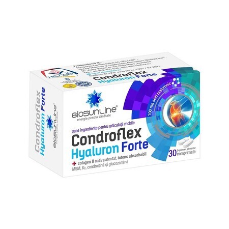 Chondroflex Hyaluron Forte, 30 comprimés, Helcor