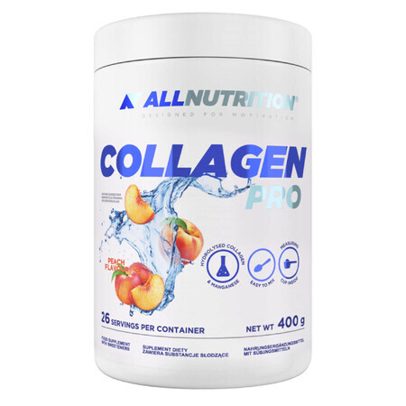 Allnutrition Collagen Pro, aromă de piersici, 400 g