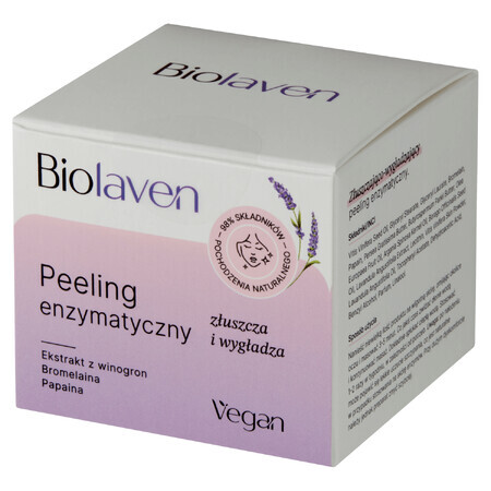 Biolaven, Enzimatico Esfoliante Viso Organico, 45 ml