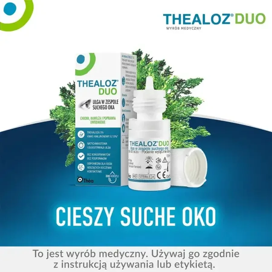 Thealoz Duo, 10 ml, Thea
