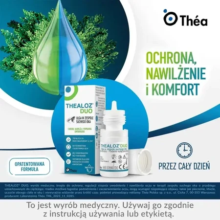 Thealoz Duo, 10 ml, Thea