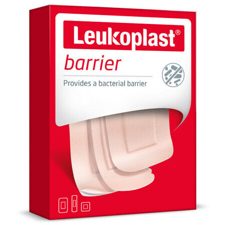 Leukoplast Barrier, pleisters met verband, 3 maten, 20 stuks