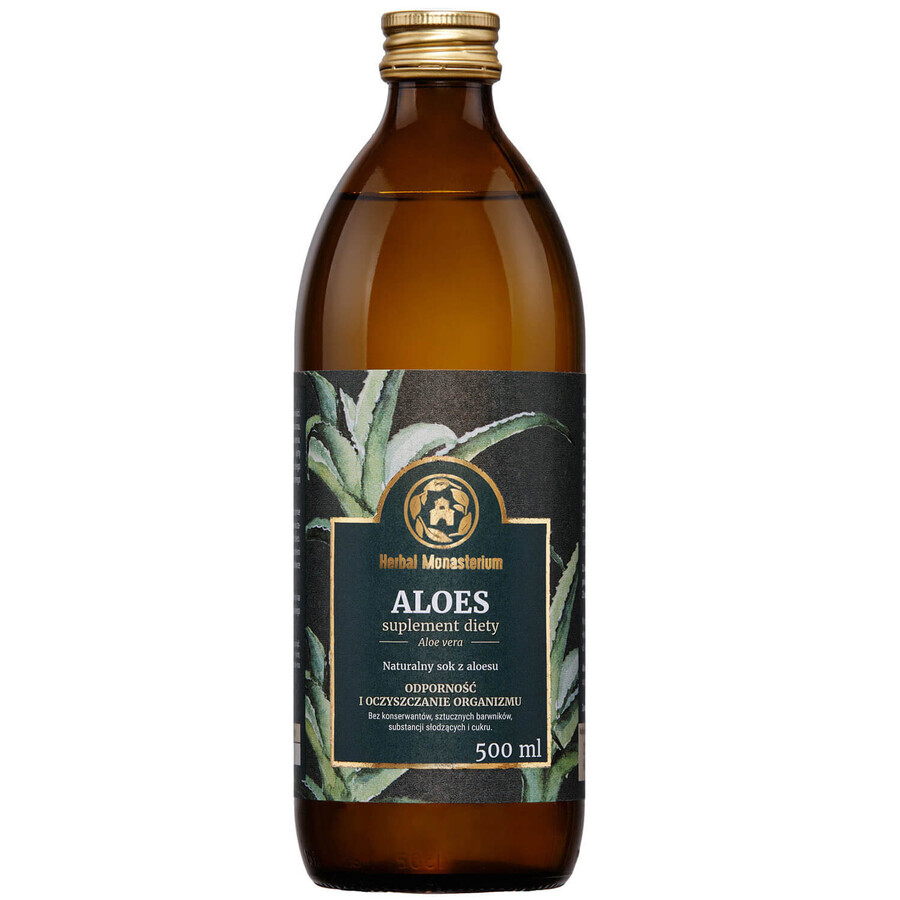 Aloe Vera Saft, Kräuterkloster, 500 ml