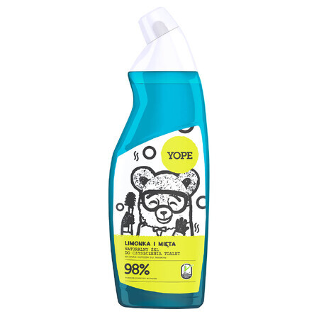 Yope Limette und Minze, natürliches Toilettenreinigungsgel, 750 ml