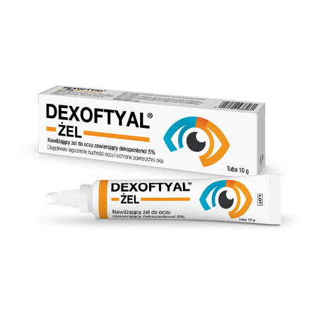 Dexoftyal, gel hydratant pour les yeux contenant du dexpanthénol 5%, 10 g