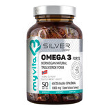 Omega-3 Plus - Hochwertiges Nahrungsergänzungsmittel für Gesundheit  amp; Vitalität - 50 Kapseln