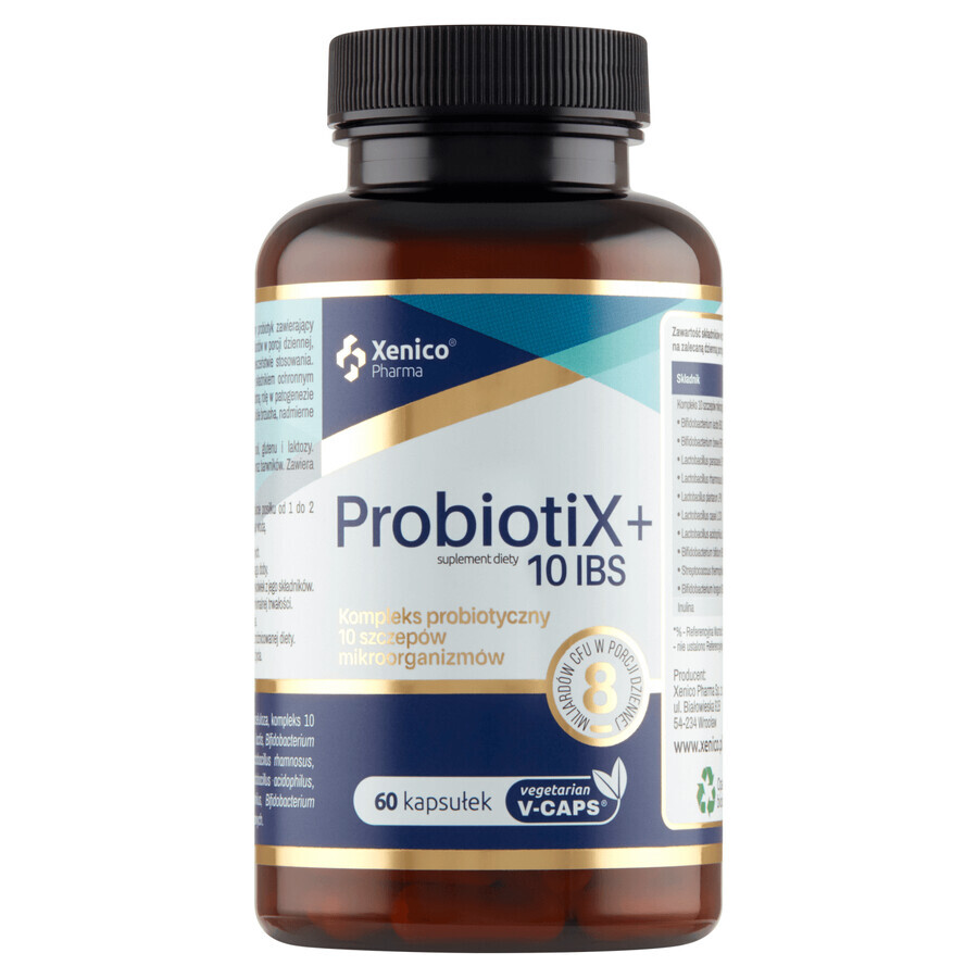 ProbiotiX+ 10 PDS, 60 capsules