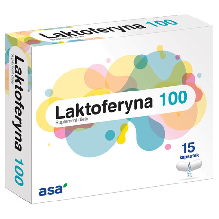 Asa Laktoferrine 100, 15 capsules