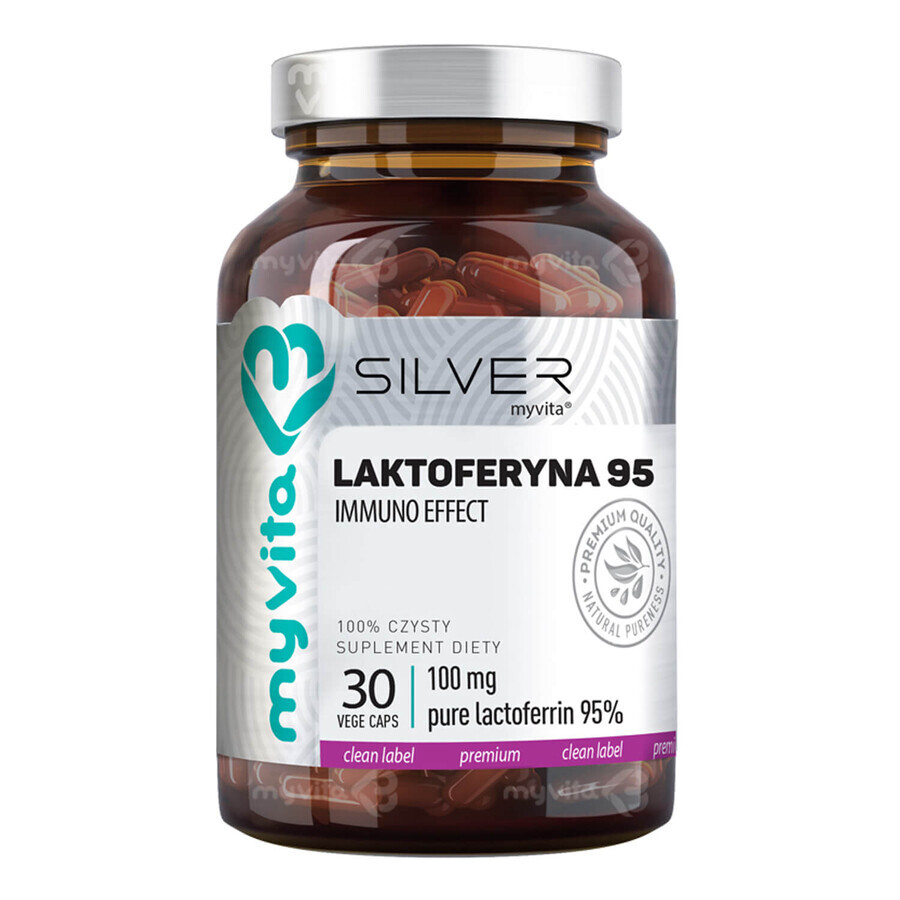 MyVita Zilver Laktoferrine 95, 30 capsules