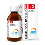 Immunotrofina Plus - Integratore Alimentare con Vitamina D, 180 ml - Potenzia la tua immunità con il nostro integratore alimentare ricco di Vitamina D. Supporto eccellente per il sistema immunitario.