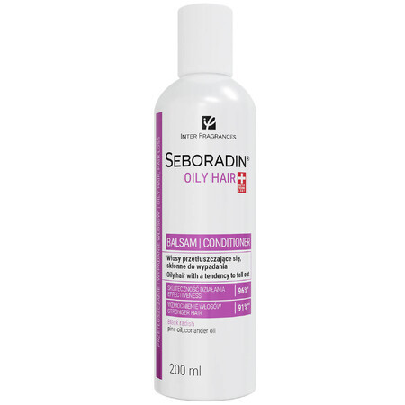 Seboradin Oily Hair, balsem voor vet haar dat gevoelig is voor uitval, 200 ml