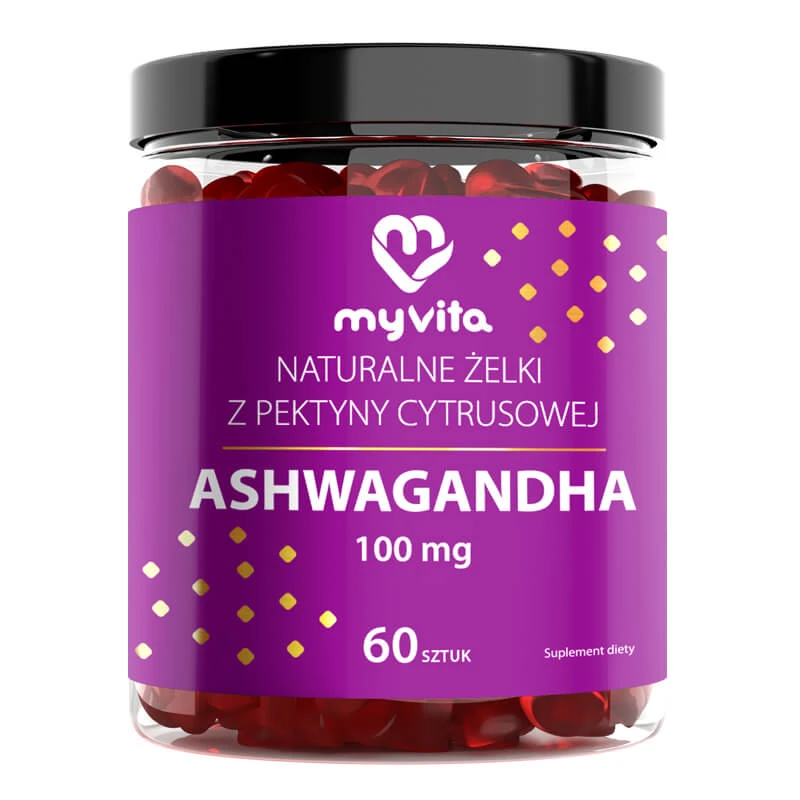 MyVita Ashwagandha, gelei, 60 stuks